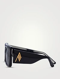 Marfa Rectangular Sunglasses