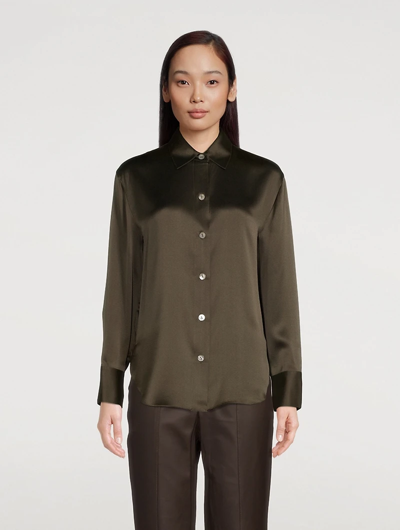 Relaxed Silk Blouse