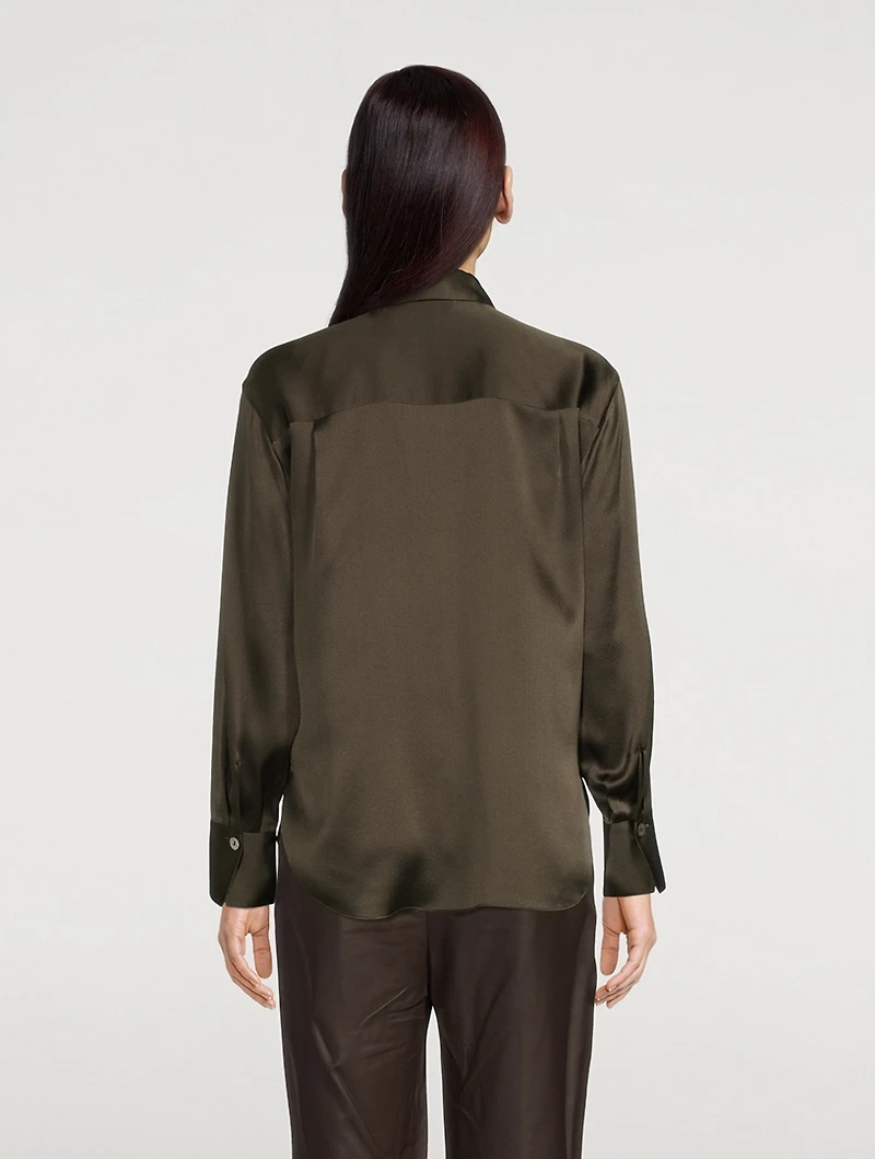 Relaxed Silk Blouse