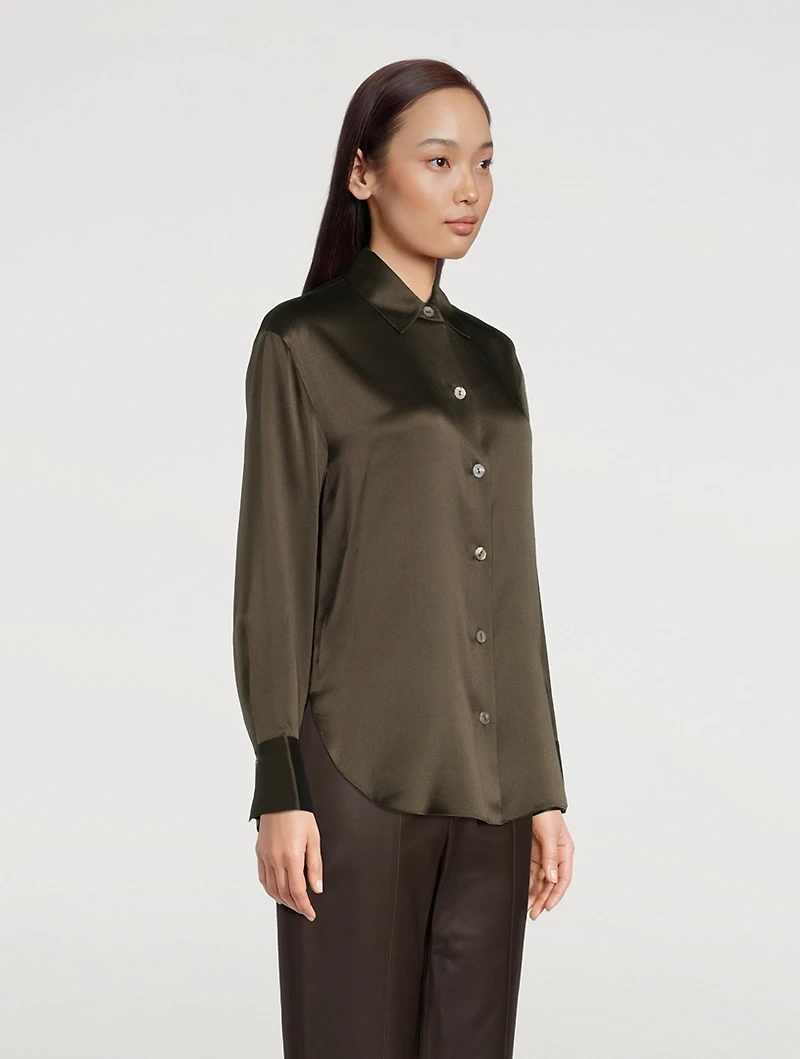 Relaxed Silk Blouse