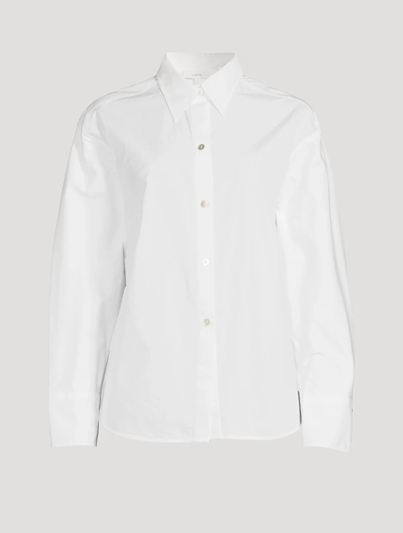 Sculpted Cotton Shirt