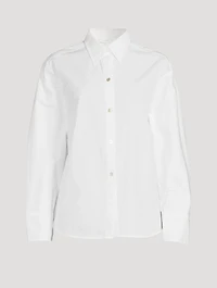 Sculpted Cotton Shirt