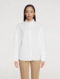 Sculpted Cotton Shirt