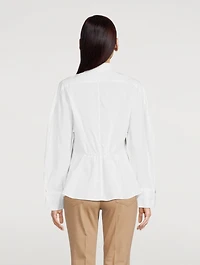 Sculpted Cotton Shirt