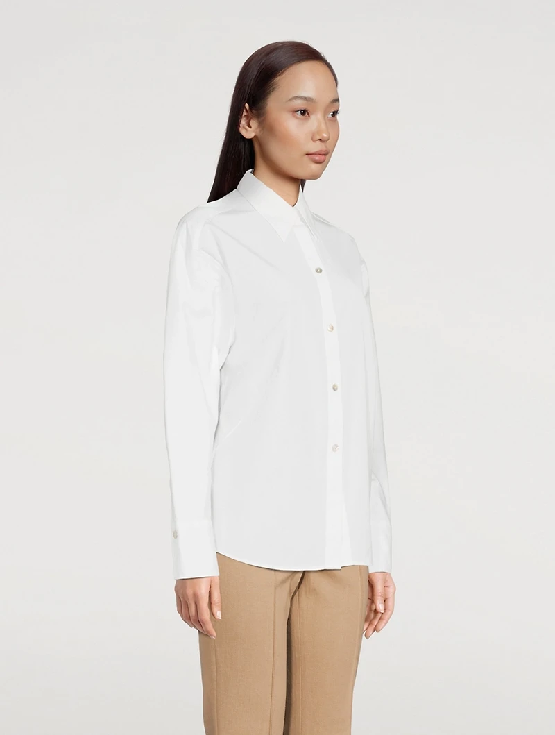 Sculpted Cotton Shirt