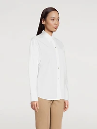Sculpted Cotton Shirt