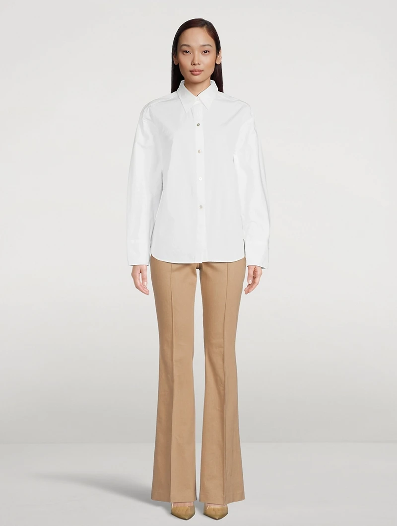 Sculpted Cotton Shirt