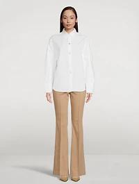 Sculpted Cotton Shirt