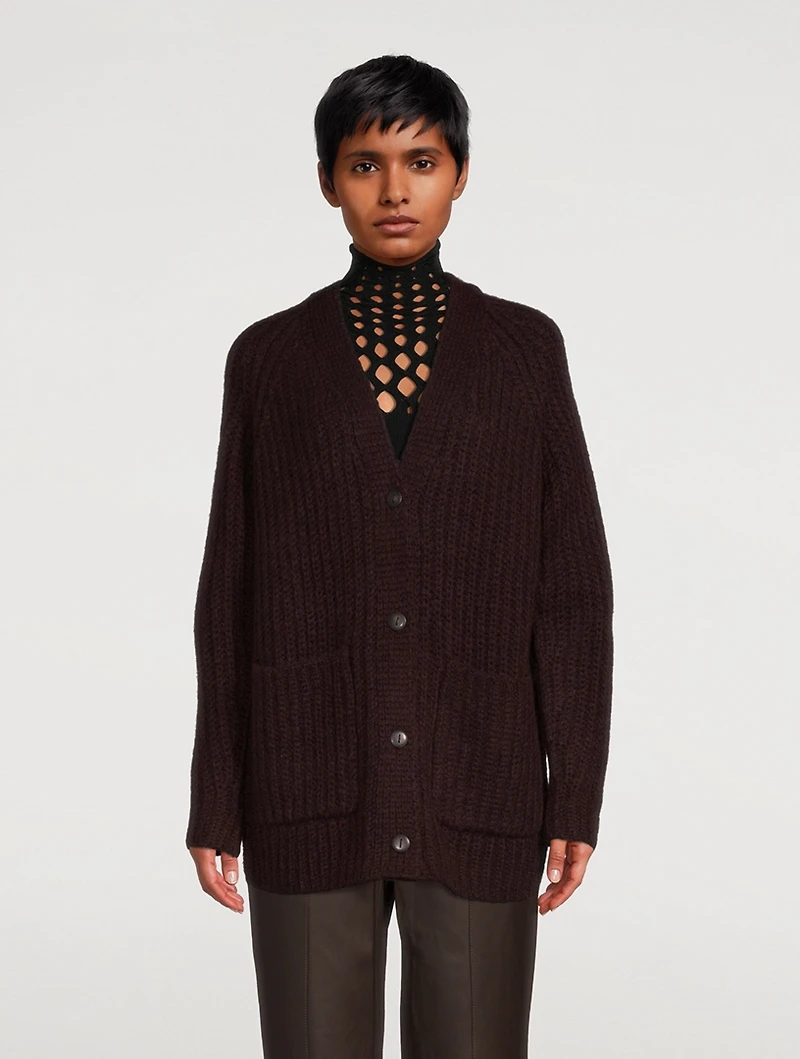 Ribbed Cardigan