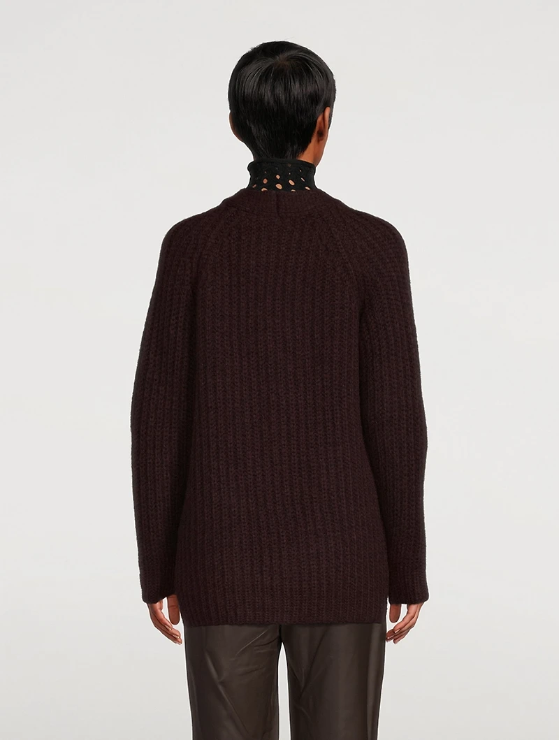 Ribbed Cardigan