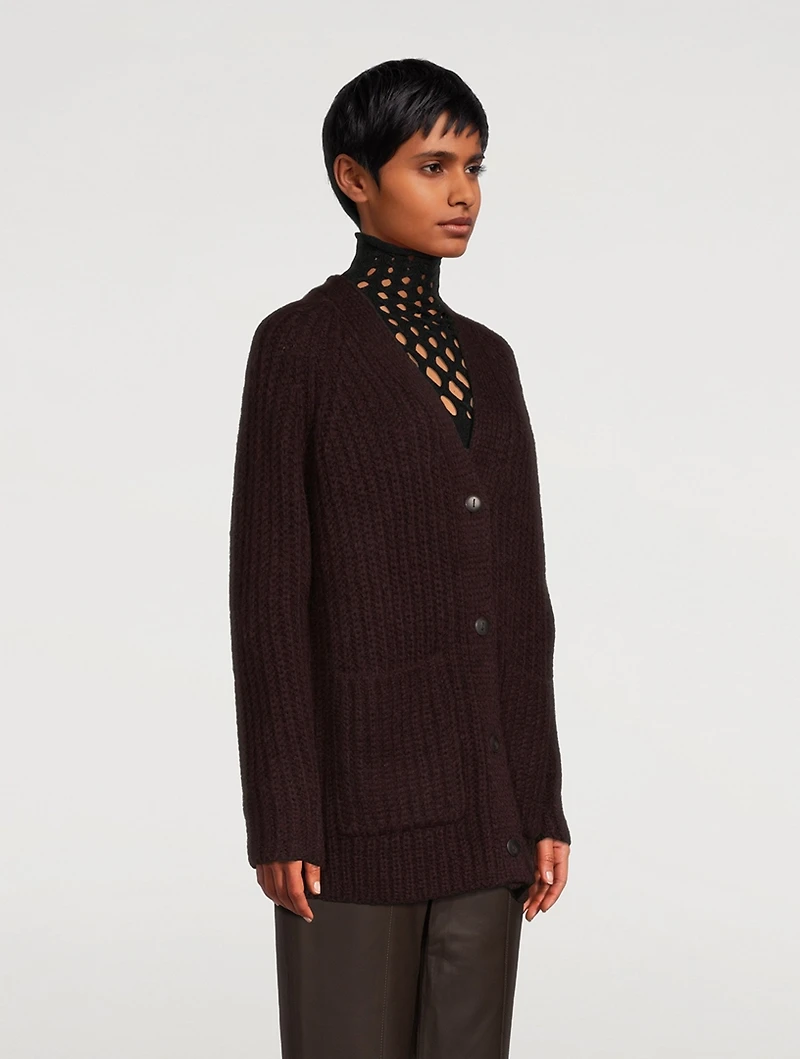 Ribbed Cardigan