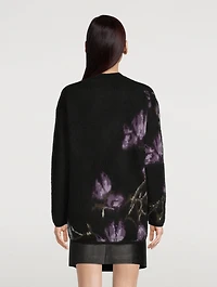 Orchid Jacquard Cardigan