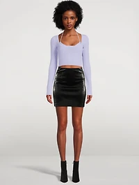 Yukita Double-Layered Knit Top