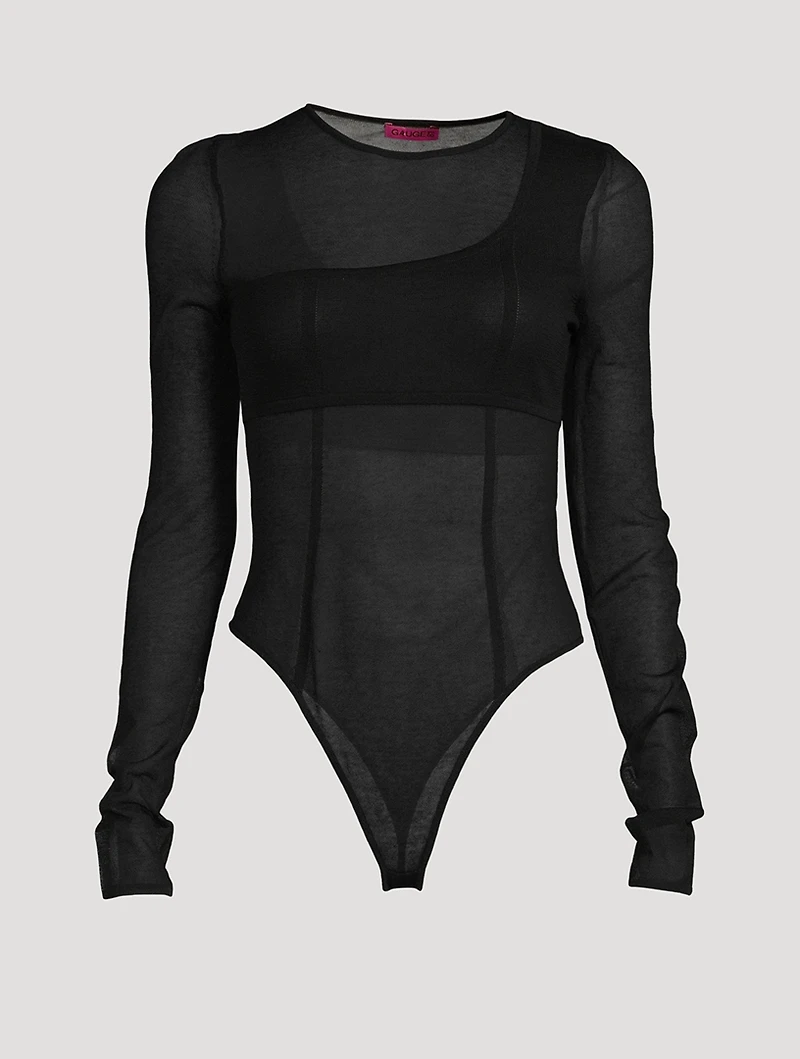 Feriz Sheer Bodysuit