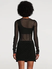 Feriz Sheer Bodysuit