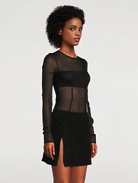 Feriz Sheer Bodysuit