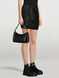 Mira Knotted Mini Skirt