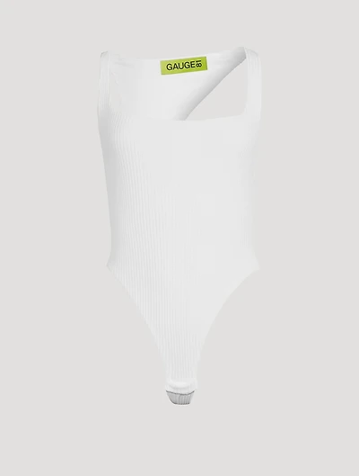 Rouen Rib-Knit Bodysuit