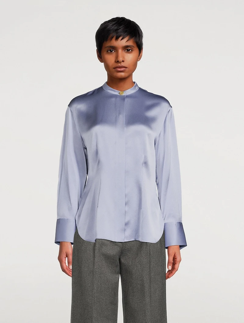Silk Tunic Blouse