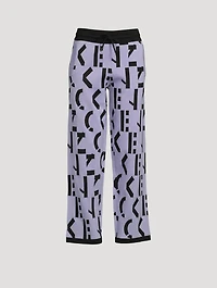 Monogram Knit Joggers
