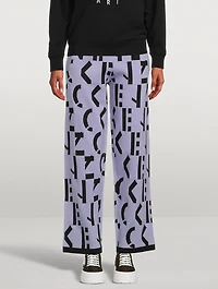 Monogram Knit Joggers