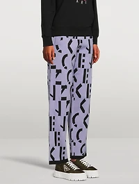 Monogram Knit Joggers