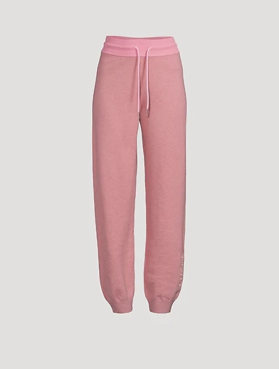 Wool And Cotton Joggers