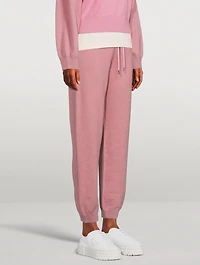 Wool And Cotton Joggers