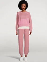 Wool And Cotton Joggers