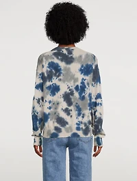 Tiger Sweater Tie-Dye Print