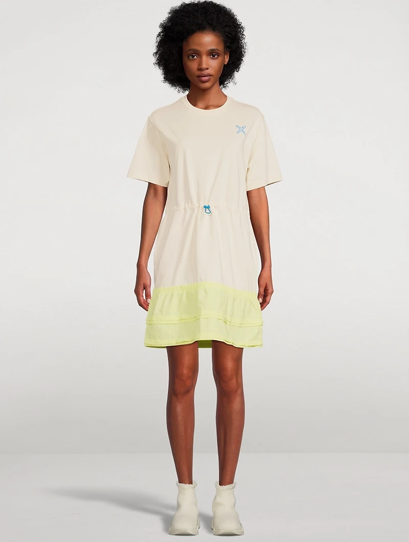 Sport Mixed Jersey Dress