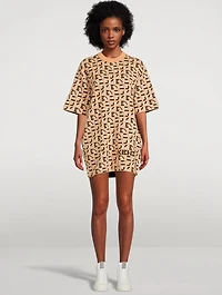 Monogram Knit T-Shirt Dress