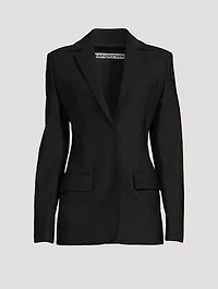 Stretch-Nylon Slim Blazer