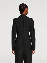 Stretch-Nylon Slim Blazer