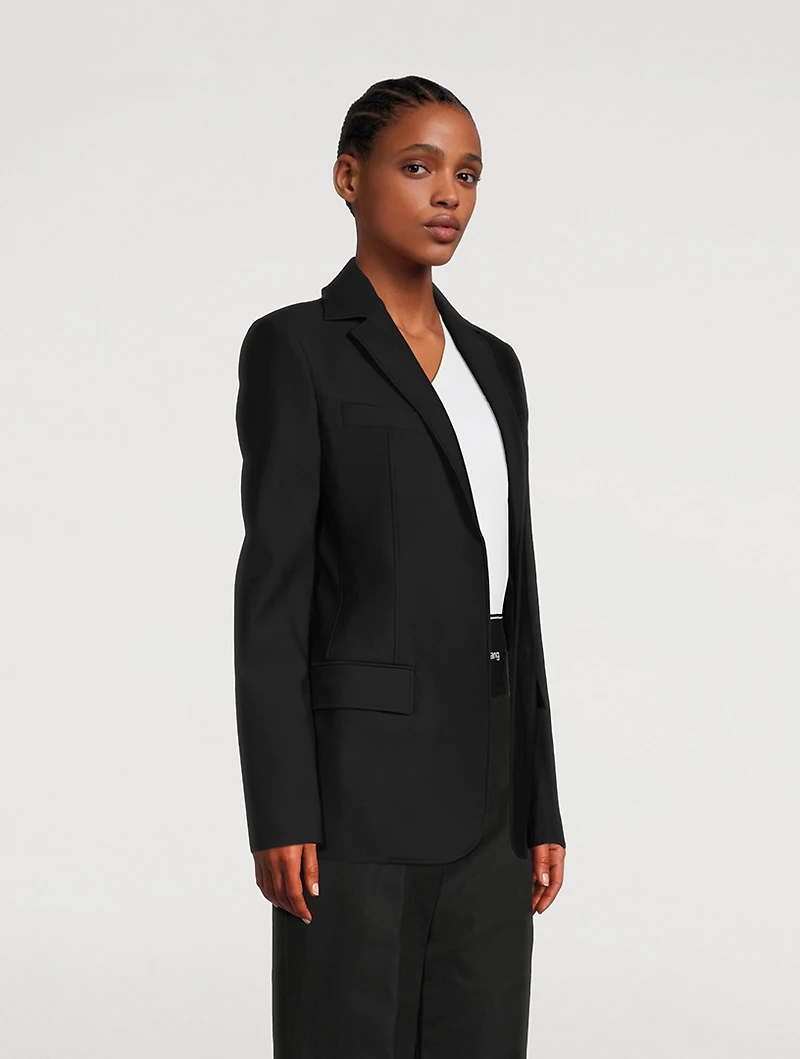 Stretch-Nylon Slim Blazer