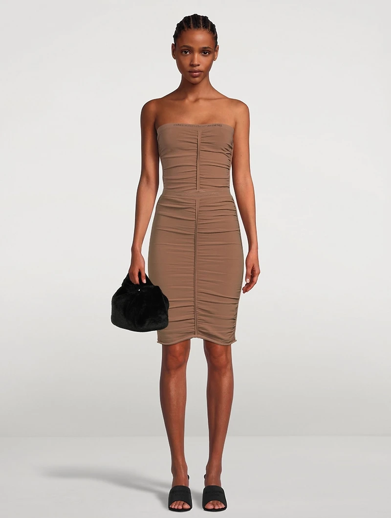 Ruched Tube Top