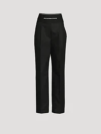 Wide-Leg Trousers