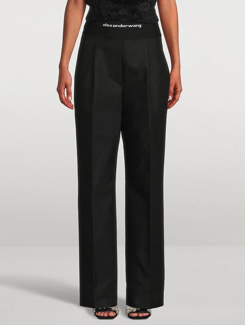 Wide-Leg Trousers