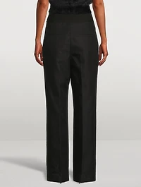 Wide-Leg Trousers