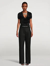 Wide-Leg Trousers