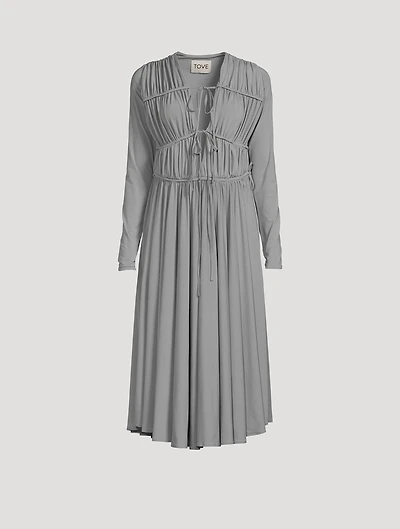 Lexi Ruched Midi Dress