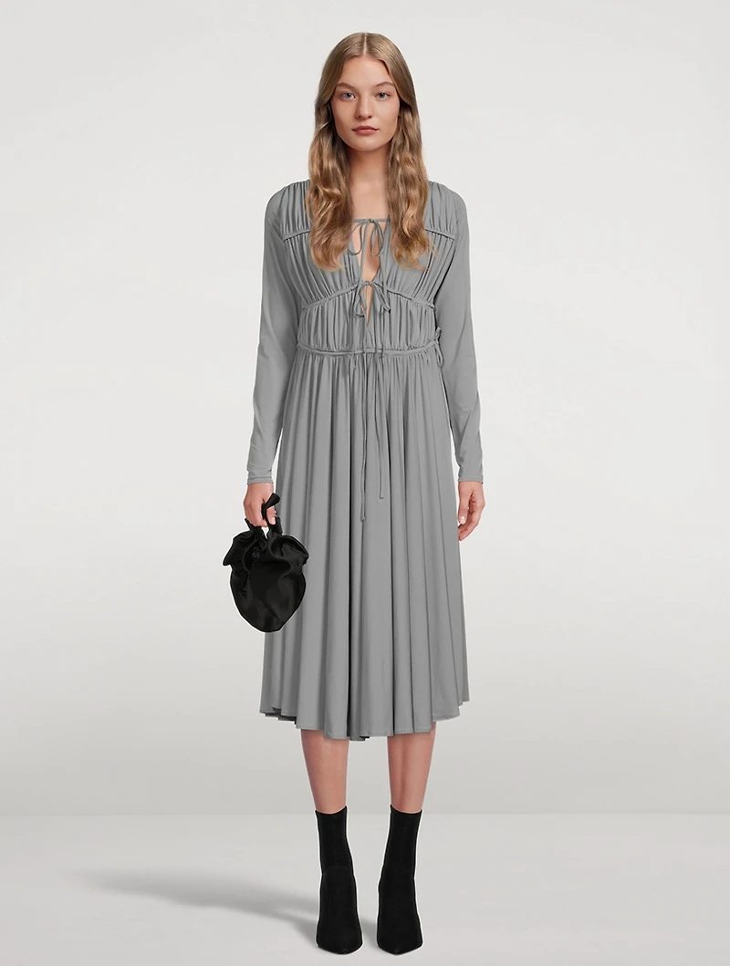 Lexi Ruched Midi Dress