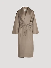 Rebeca Belted Wool Coat