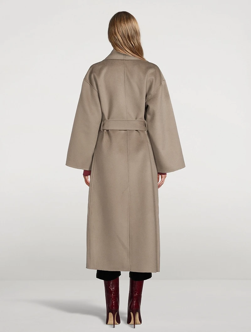 Rebeca Belted Wool Coat