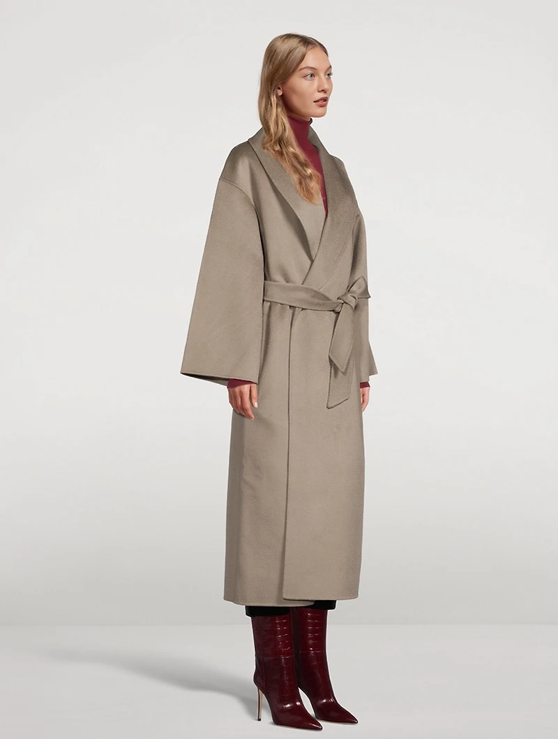 Rebeca Belted Wool Coat