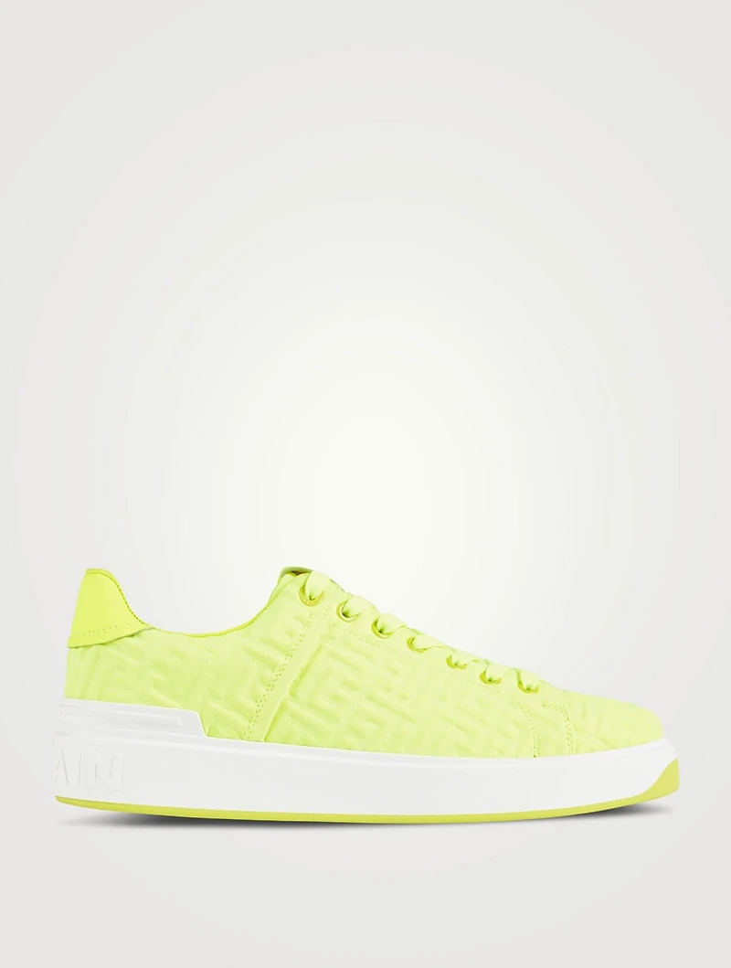 B-Court Embossed Monogram Neoprene Sneakers