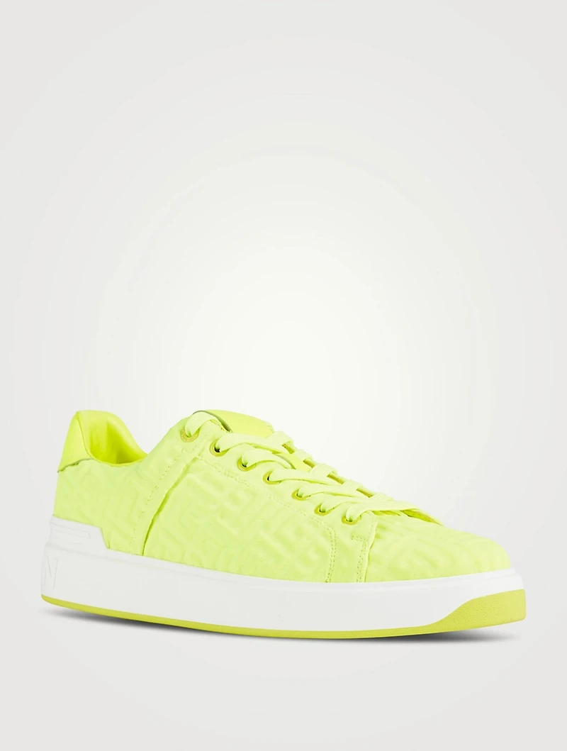 B-Court Embossed Monogram Neoprene Sneakers