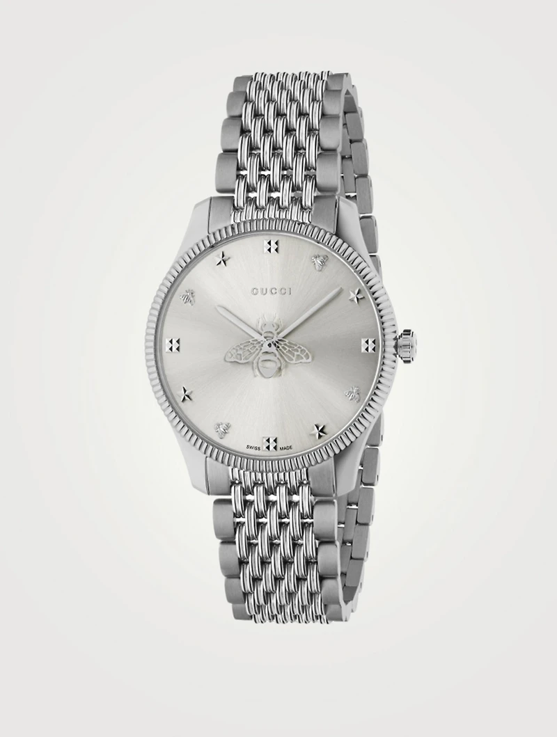 G-Timeless Stainless Steel Bracelet Watch