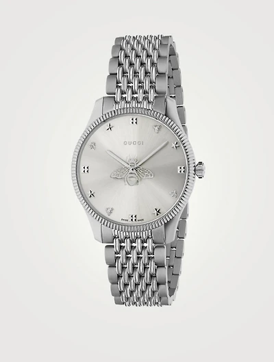 G-Timeless Stainless Steel Bracelet Watch