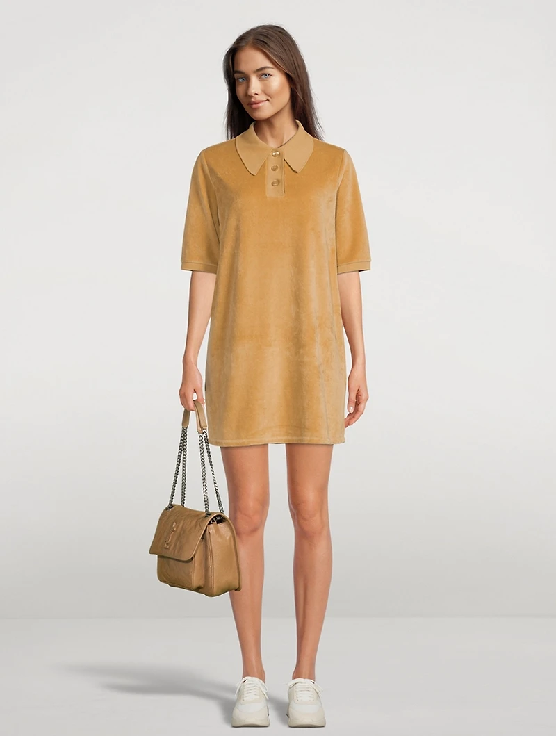 Cani Terry Polo Dress